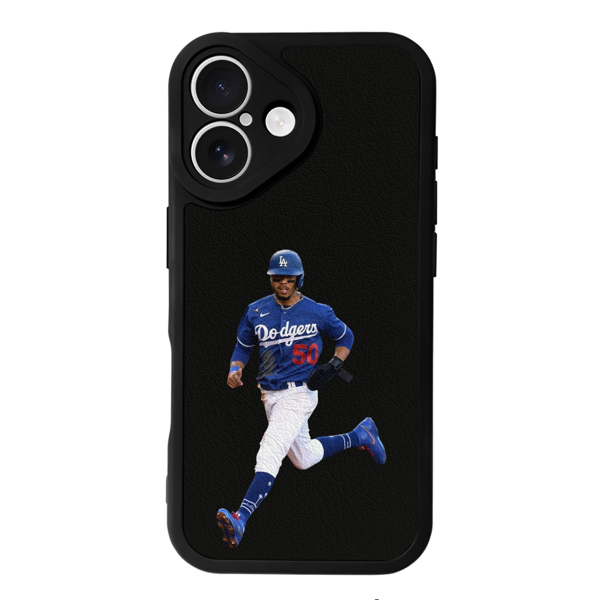  IPhone 16 Silicone Leather Case – UV Print, Lambskin Texture – Perfect Fit, Wireless Charging Compatible, Scratch Resistant, Precise Cutouts – Stylish Protection For IPhone 16